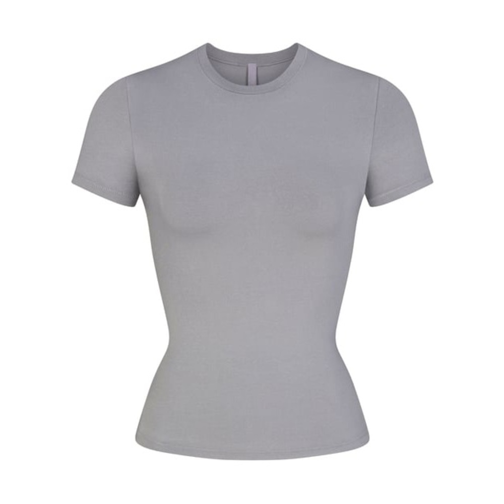 NWT SKIMS Cotton Jersey Short Sleeve Limited Pacific